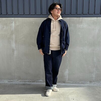 紳士 木の実から作ったカポック混デニムワイドパンツ | 無印良品